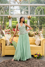 Load image into Gallery viewer, Eden | Pistachio Green | Halter neck