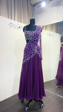 Load image into Gallery viewer, Jasmine Saree - Pastel blue
