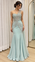 Load image into Gallery viewer, Payal's Jasmine Saree Version | Sky Blue