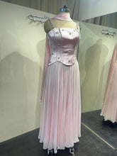 Load image into Gallery viewer, Laxmi Shetty | Baby Pink | Scattered Stone Corset Flared Lehenga
