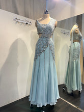 Load image into Gallery viewer, Jasmine Saree - Pastel blue