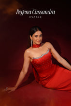 Load image into Gallery viewer, Regena Red Corset Skirt