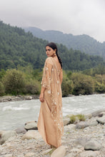 Load image into Gallery viewer, Gold Embellished Corset | Beige (4 Piece Set)