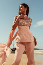 Load image into Gallery viewer, Misty Rose | Corset & Pants | Powder Pink