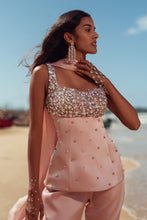 Load image into Gallery viewer, Misty Rose | Corset & Pants | Powder Pink