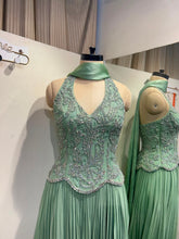 Load image into Gallery viewer, Eden | Pistachio Green | Halter neck