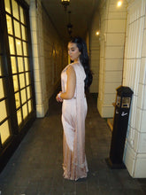 Load image into Gallery viewer, Raveena | Corset Lehenga Saree | Powder Pink