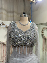 Load image into Gallery viewer, Bhavna Silver Custom Crystal Gown