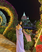 Load image into Gallery viewer, Payal Dhare | Stone Corset Lehenga (Lilac)