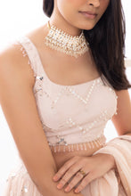 Load image into Gallery viewer, Daisy Mirror Lehenga | Petal Pink