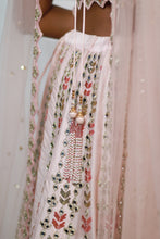 Load image into Gallery viewer, Matilda Mirror Lehenga | Baby Pink