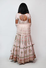 Load image into Gallery viewer, Matilda Mirror Lehenga | Baby Pink