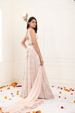 Load image into Gallery viewer, Daisy Mirror Lehenga | Petal Pink