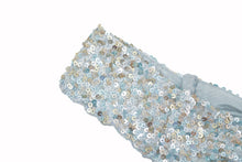 Load image into Gallery viewer, Elsa Off- Shoulder Sequins Blouse | Powder Blue