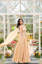 Load image into Gallery viewer, Butterfly | Corset &amp; Flared Pant | Beige
