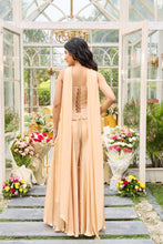 Load image into Gallery viewer, Butterfly | Corset &amp; Flared Pant | Beige
