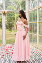 Load image into Gallery viewer, Blossom | Corset &amp; Flared Skirt | Baby Pink
