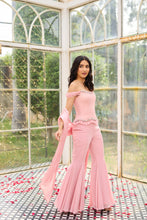 Load image into Gallery viewer, Aurelia | Corset &amp; Flared Pants | Powder Pink
