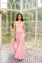 Load image into Gallery viewer, Aurelia | Corset &amp; Flared Pants | Powder Pink
