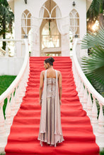 Load image into Gallery viewer, Vesper | Metallic Lehenga | Grey
