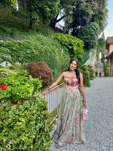 Floral Tye Dye Lehenga