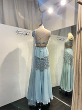 Load image into Gallery viewer, Jasmine Saree - Pastel blue
