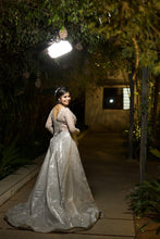 Load image into Gallery viewer, Bhavna Silver Custom Crystal Gown

