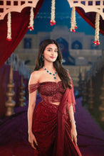 Load image into Gallery viewer, Payal Dhare | Hanging Crystal Saree
