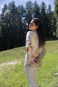 Azalea | 3 Jacket Set | Silk Thread Work