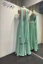 Load image into Gallery viewer, Eden | Pistachio Green | Halter neck
