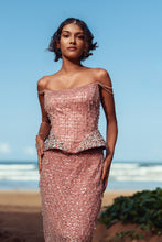 Load image into Gallery viewer, Celeste | Corset &amp; Skirt | Powder Pink
