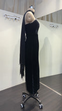 Load image into Gallery viewer, Black velvet | Corset Gown
