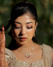 Load image into Gallery viewer, Ranjini Debnath | Hanging Crystal Saree

