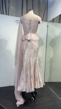 Load image into Gallery viewer, Riya's Organza Saree | Peach
