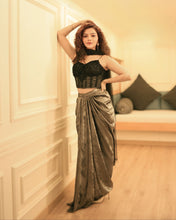 Load image into Gallery viewer, Rubina Dilaik | Opal Embellished Corset | Black
