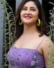 Load image into Gallery viewer, Rashmi Desai | Rose Lilac Midi Dress | Lilac
