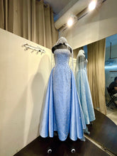 Load image into Gallery viewer, Bridgeton | Corset Gown | Ice Blue
