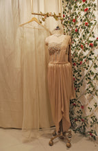Load image into Gallery viewer, Gold Embellished Corset | Beige (4 Piece Set)

