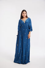Load image into Gallery viewer, Zariah Kaftan | Pure Crepe | Dabka Work
