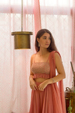 Load image into Gallery viewer, Maria Embellished Sharara | Dusty Rose
